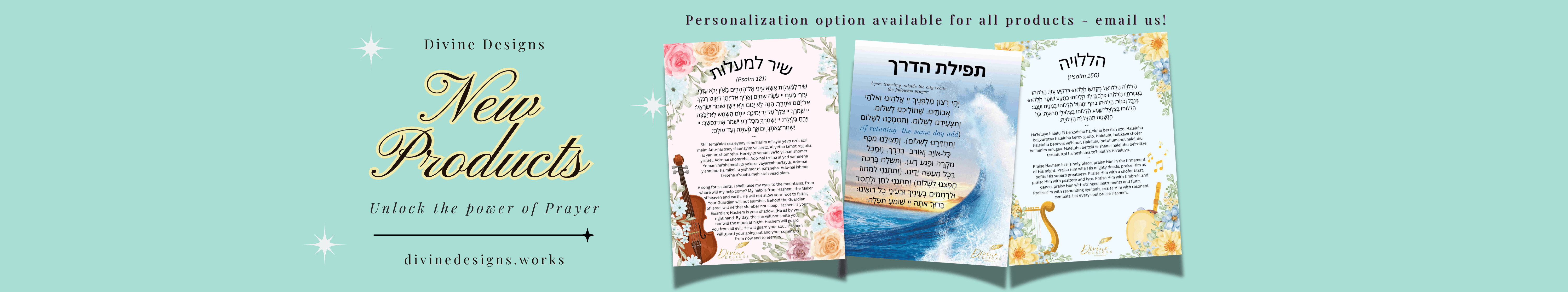 Gold and blush Judaic card design